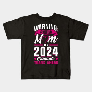 Proud Mom of a 2024 Graduate Kids T-Shirt